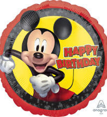 18" Mylar "Happy Birthday" Mickey Mouse Forever - #146