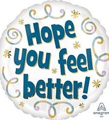 17" Hope You Feel Better- #157