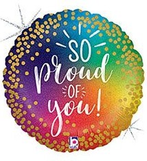 18" So Proud Rainbow Holographic- #168