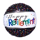 18" Mylar "Happy Retirement" - #201