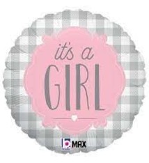 18" Girl Buffalo Plaid - #269