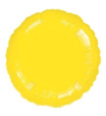 18" Mylar "Yellow Circle" - #315
