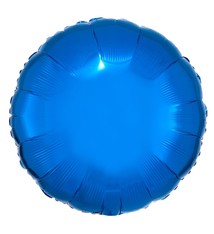 18" Mylar "Blue Circle" - #316