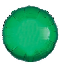 18" Mylar "Green Circle" - #317