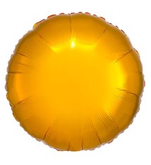 18" Mylar "Gold Circle"  - #324