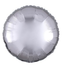 18" Mylar "Silver Circle" - #326