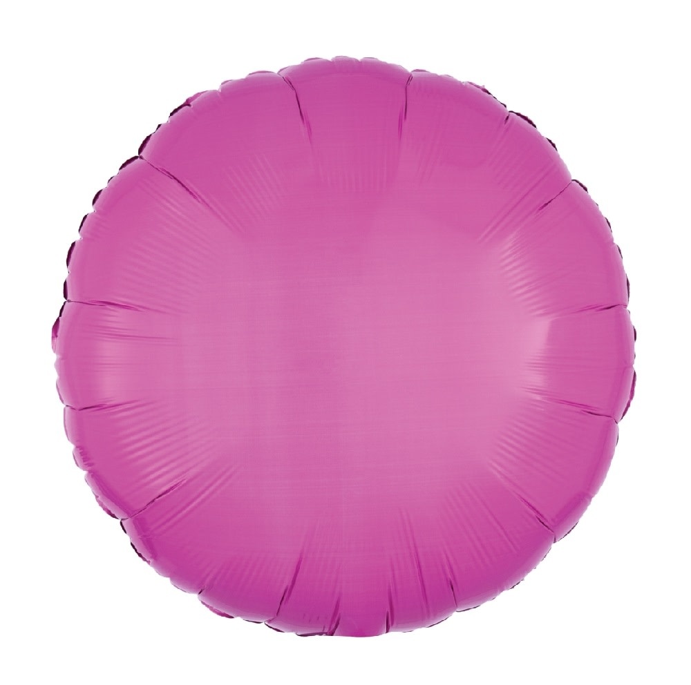 18" Mylar "Bubblegum Pink Circle" - #334