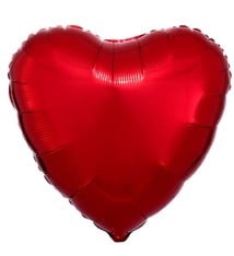 18" Mylar "Red Heart" - #337