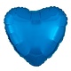 18" Mylar "Blue Heart"  - #338