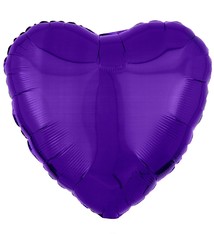 18" Mylar "Purple Heart"  - #339