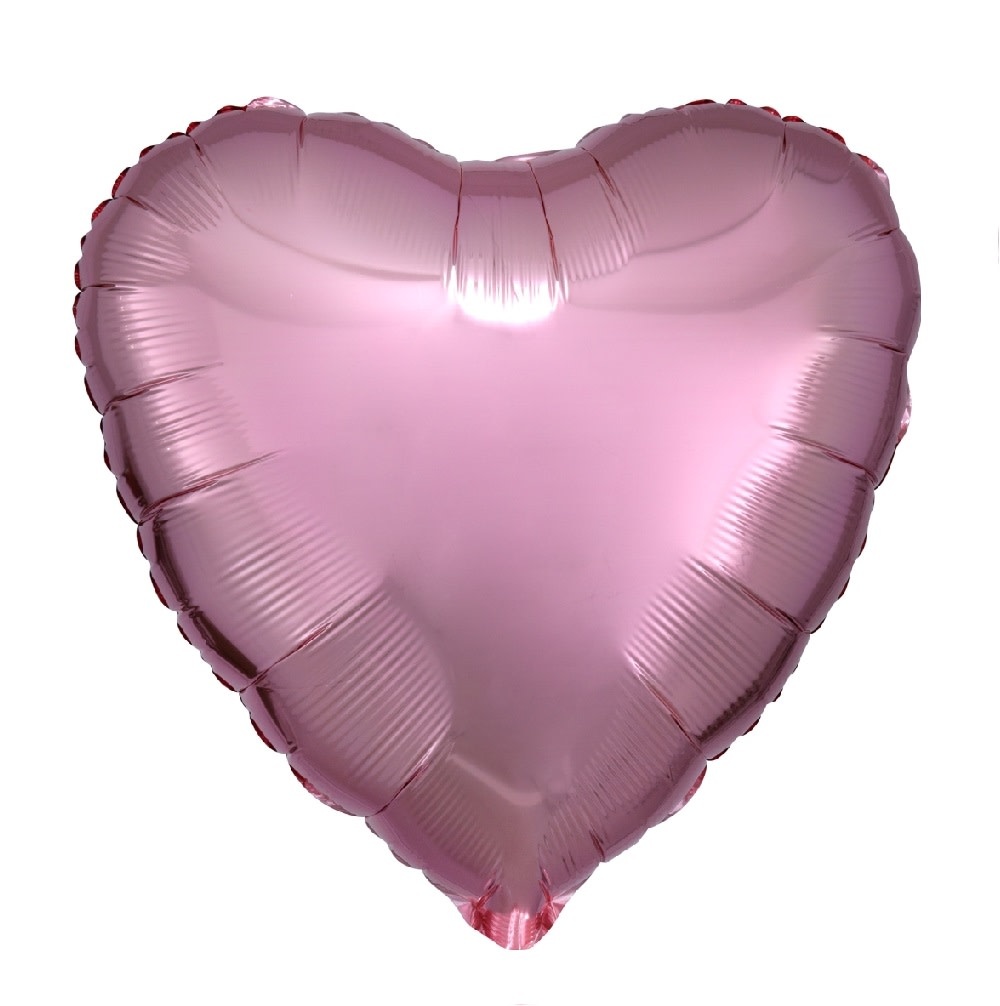 18" Mylar "Rose Gold" Heart - #341