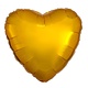 18" Mylar "Gold Heart" - #342