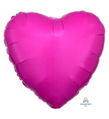 Bubblegum Pink Heart Mylar Balloon - 18" - #348