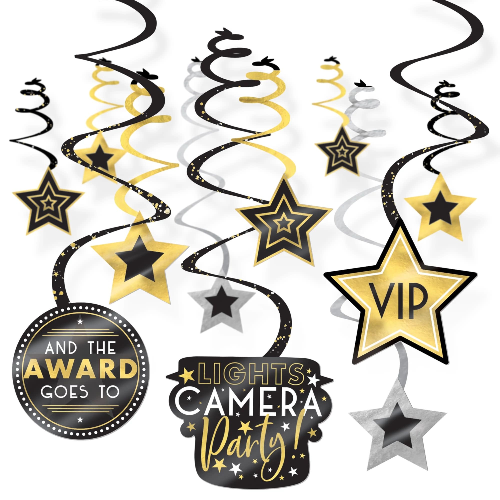 Awards Night Swirl Party Pack