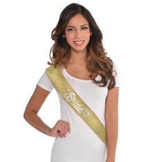 Elegant Bride Party Sash