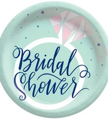 Mint Bridal Shower 8 1/2" Plates