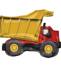 32" Dump Truck Mylar Balloon