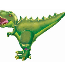 36" T Rex Shape Mylar Balloon