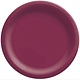 6 3/4" Round Paper Plates, Mid Ct. - Berry