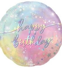 28" Luminous Birthday Mylar Balloon
