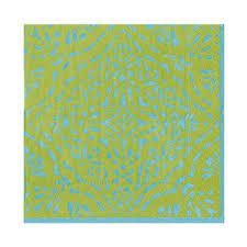 Annika Luncheon Napkins in Green - 20 Per Package