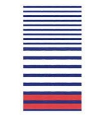 Breton Stripe Guest Towel Napkins in Blue - 15 Per Package