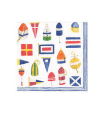 Nantucket Paper Cocktail Napkins - 20 Per Package