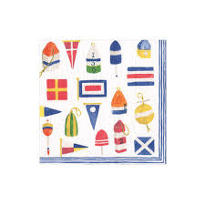 Nantucket Paper Cocktail Napkins - 20 Per Package