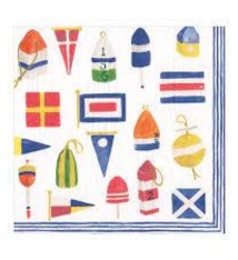 Nantucket Luncheon Napkins - 20 Per Package