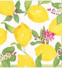 Limoncello Dinner Napkins - 20 Per Package