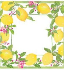 Limoncello Square Dinner Plates - 8 Per Package