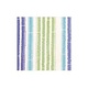 Bamboo Stripe Paper Cocktail Napkins in Blue & Green - 20 Per Package