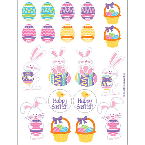 Assorted Easter Value Stickers