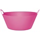 Bright Pink Plastic Party Tub