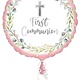 17" My First Communion Pink