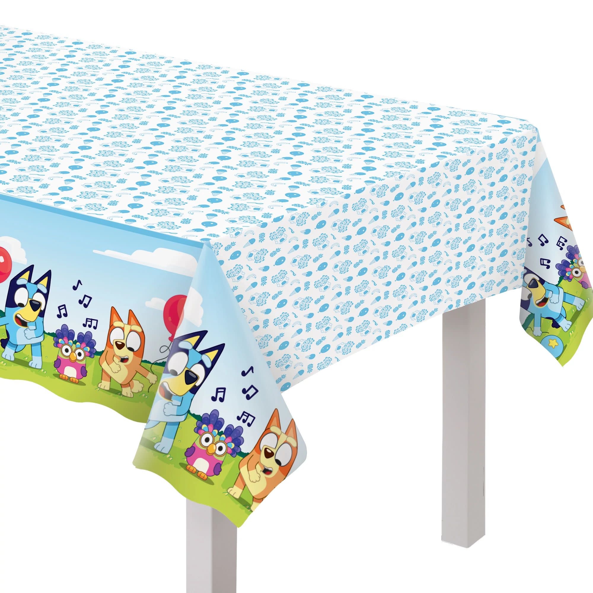 Bluey Plastic Table Cover