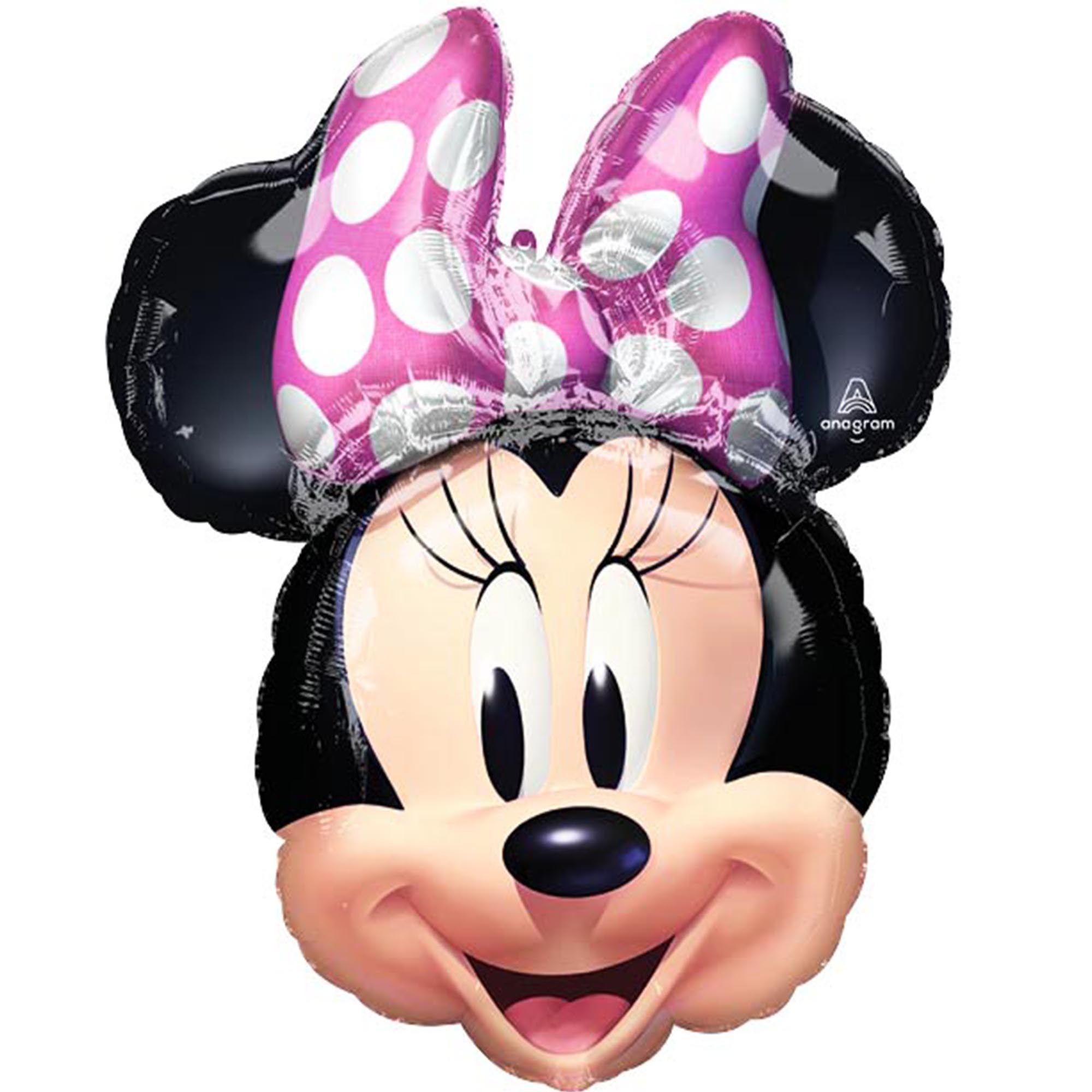 26" Minnie Mouse Forever Head Balloon Shape Balloon
