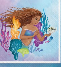 The Little Mermaid Beverage Napkins