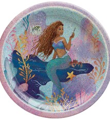 The Little Mermaid 9" Round Plates