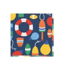 Harbor Navy Luncheon Napkin
