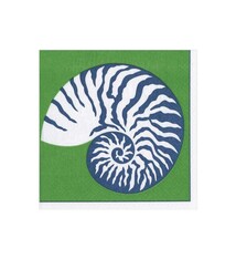 Nautilus Green Caspari Lunch Napkins