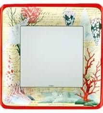 Curiosity Of The Sea Square dinner Plates