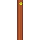 Orange Glowsticks 22"