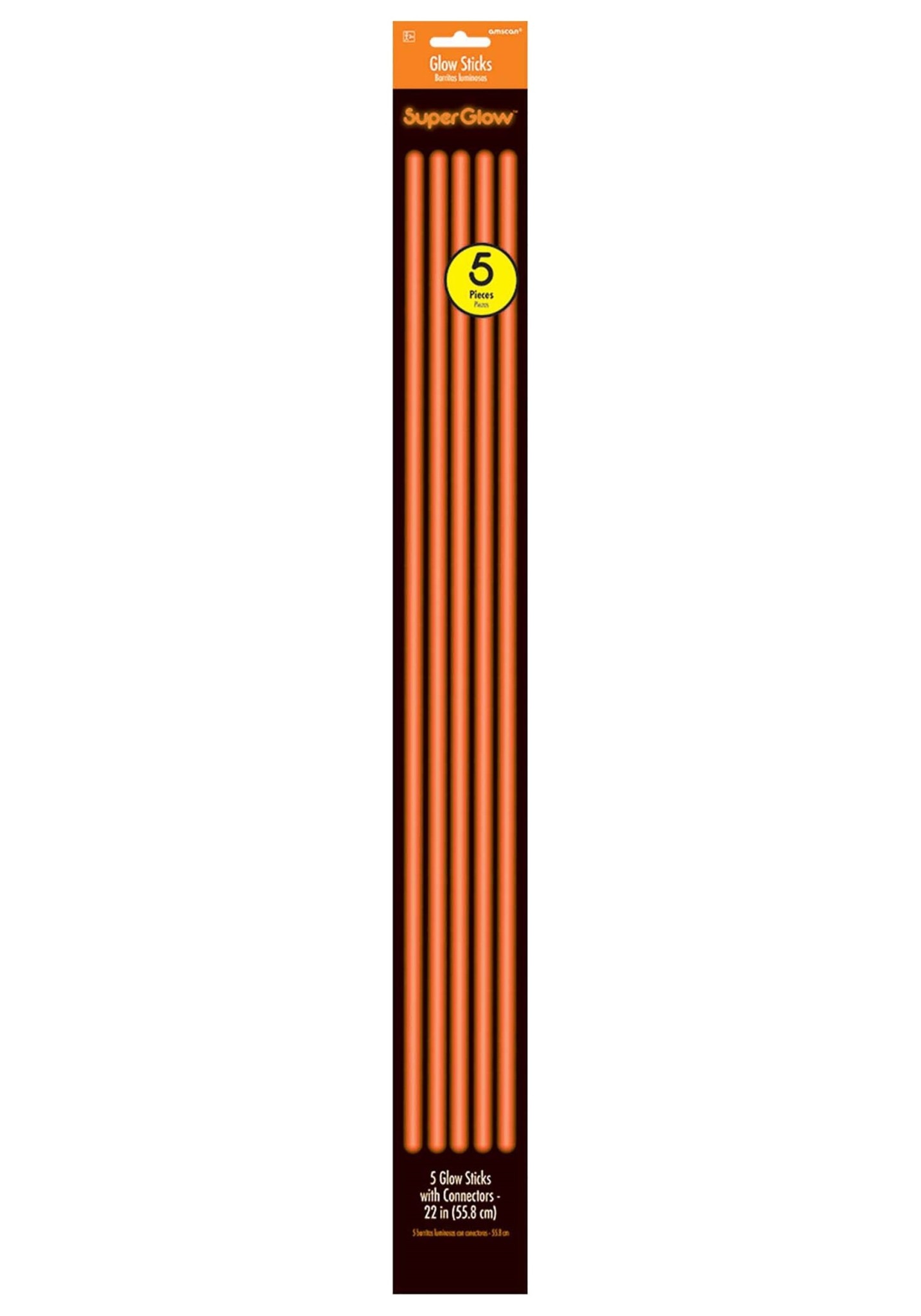 Orange Glowsticks 22"