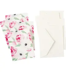 Flora Flora Gift Enclosure Cards - 4 Mini Cards & 4 Envelopes