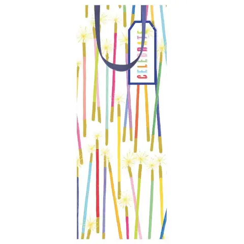 Party Candles Wine & Bottle Gift Bag - 1 Each