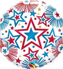 18" Patriotic Stars