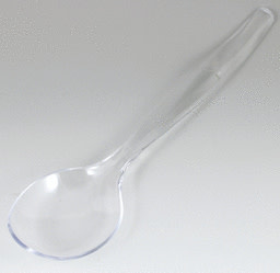 Clear Serving Spoon