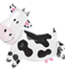 30" Cow Mylar