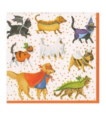 Pets in Costume Paper Luncheon Napkins - 20 Per Package